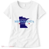 Someone In Minnesota Loves Me Women's T-Shirt thumb 0