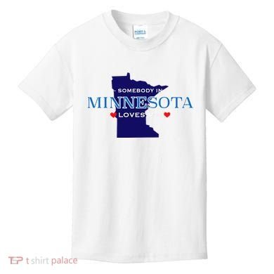 Someone In Minnesota Loves Me Kids T-Shirt