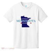 Someone In Minnesota Loves Me Kids T-Shirt thumb 0