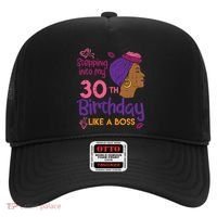 Stepping Into My 30th Birthday Melanin Black Gift Hat thumb 0