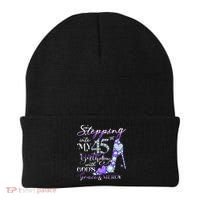 Stepping into my 45th birthday with God's grace & Mercy Beanie thumb 0