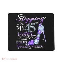 Stepping into my 45th birthday with God's grace & Mercy Mousepad thumb 0
