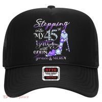Stepping into my 45th birthday with God's grace & Mercy Hat thumb 0