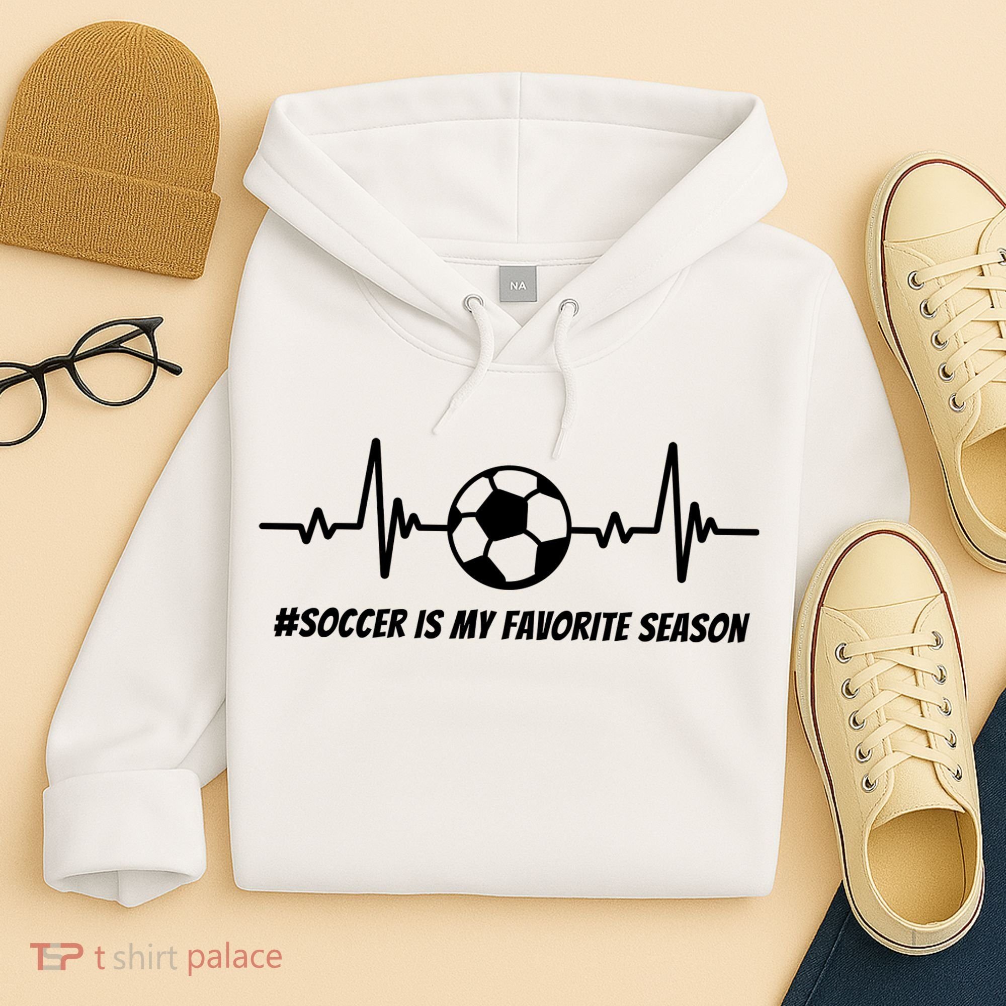 Soccer Is My Favorite Season Hoodie