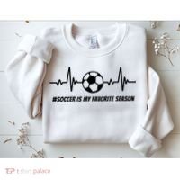 Soccer Is My Favorite Season Sweatshirt thumb 2