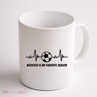 Soccer Is My Favorite Season Coffee Mug thumb 1