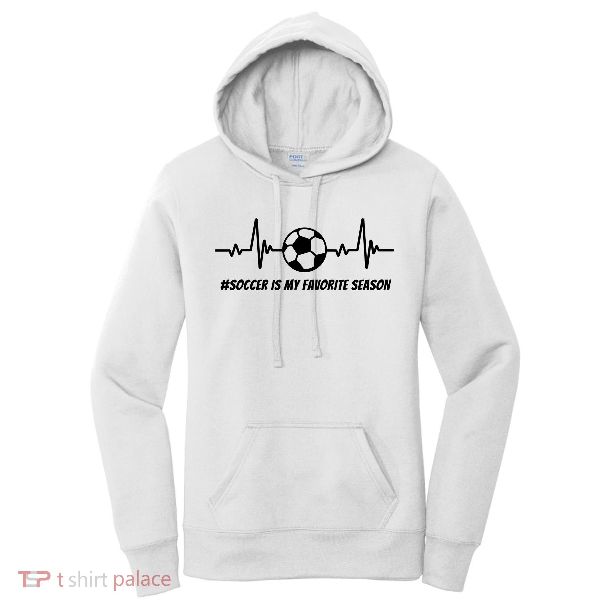 Soccer Is My Favorite Season Women's Hoodie