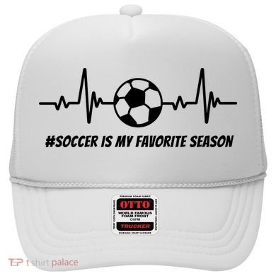 Soccer Is My Favorite Season Hat