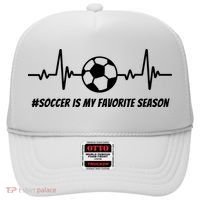 Soccer Is My Favorite Season Hat thumb 0