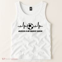 Soccer Is My Favorite Season Tank Top thumb 2