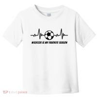 Soccer Is My Favorite Season Toddler T-Shirt thumb 0