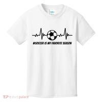 Soccer Is My Favorite Season Kids T-Shirt thumb 0