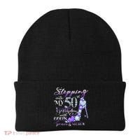 Stepping into my 50th birthday with God's grace & Mercy Beanie thumb 0