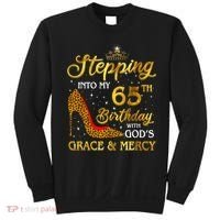 Stepping Into My 65th Birthday Gift Girl Wo 65 Year Old Sweatshirt thumb 0