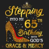 Stepping Into My 65th Birthday Gift Girl Wo 65 Year Old Beanie thumb 2