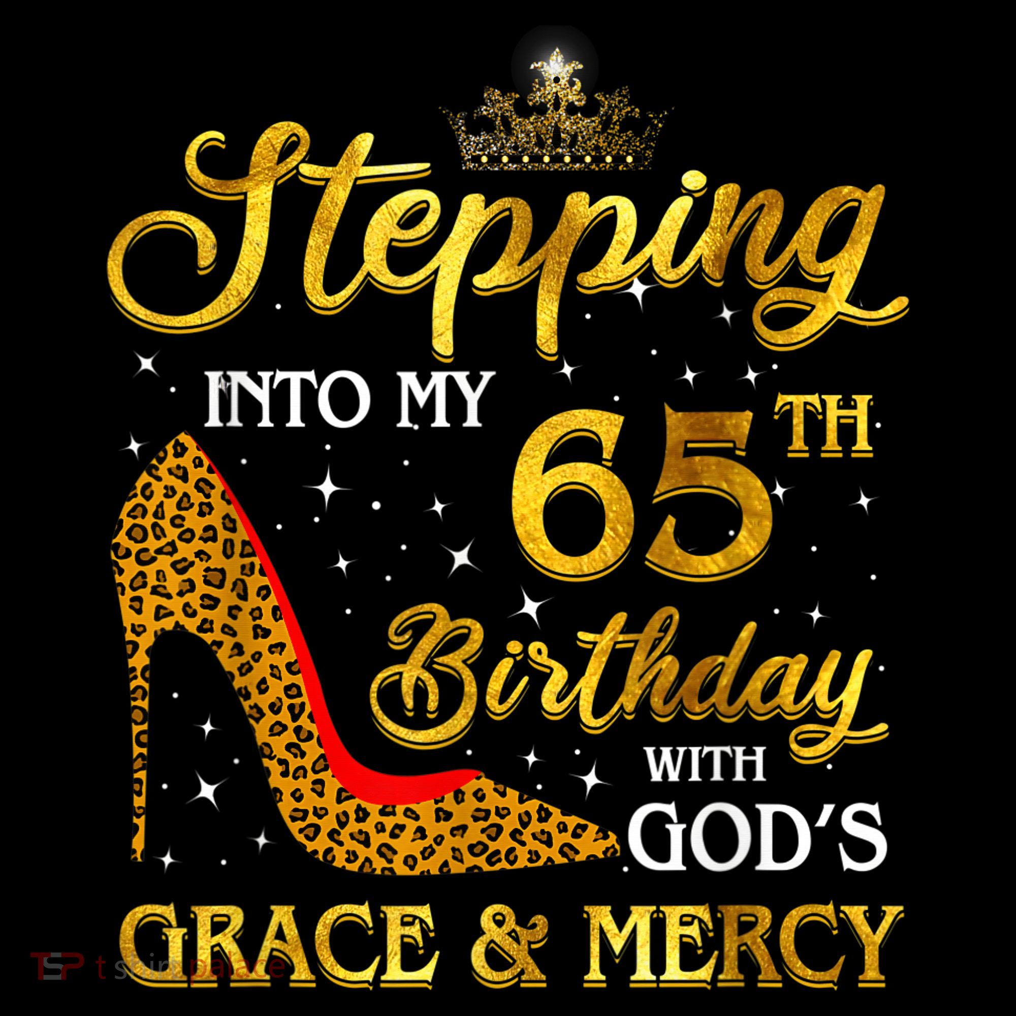 Stepping Into My 65th Birthday Gift Girl Wo 65 Year Old Women's Hoodie