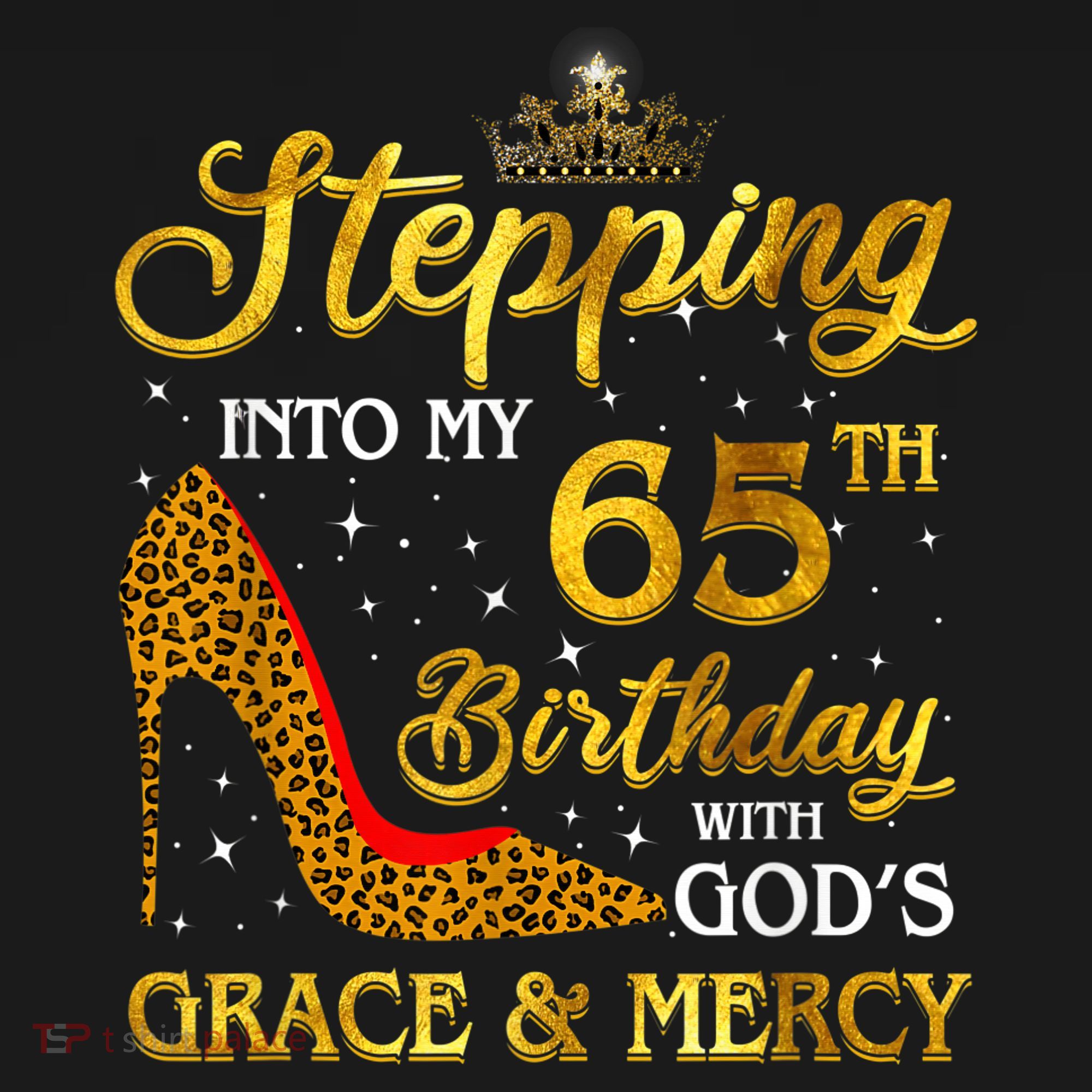 Stepping Into My 65th Birthday Gift Girl Wo 65 Year Old Women's Tank Top