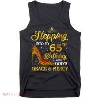 Stepping Into My 65th Birthday Gift Girl Wo 65 Year Old Tank Top thumb 0