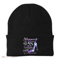 Stepping into my 55th birthday with God's grace & Mercy Beanie thumb 0