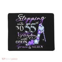 Stepping into my 55th birthday with God's grace & Mercy Mousepad thumb 0