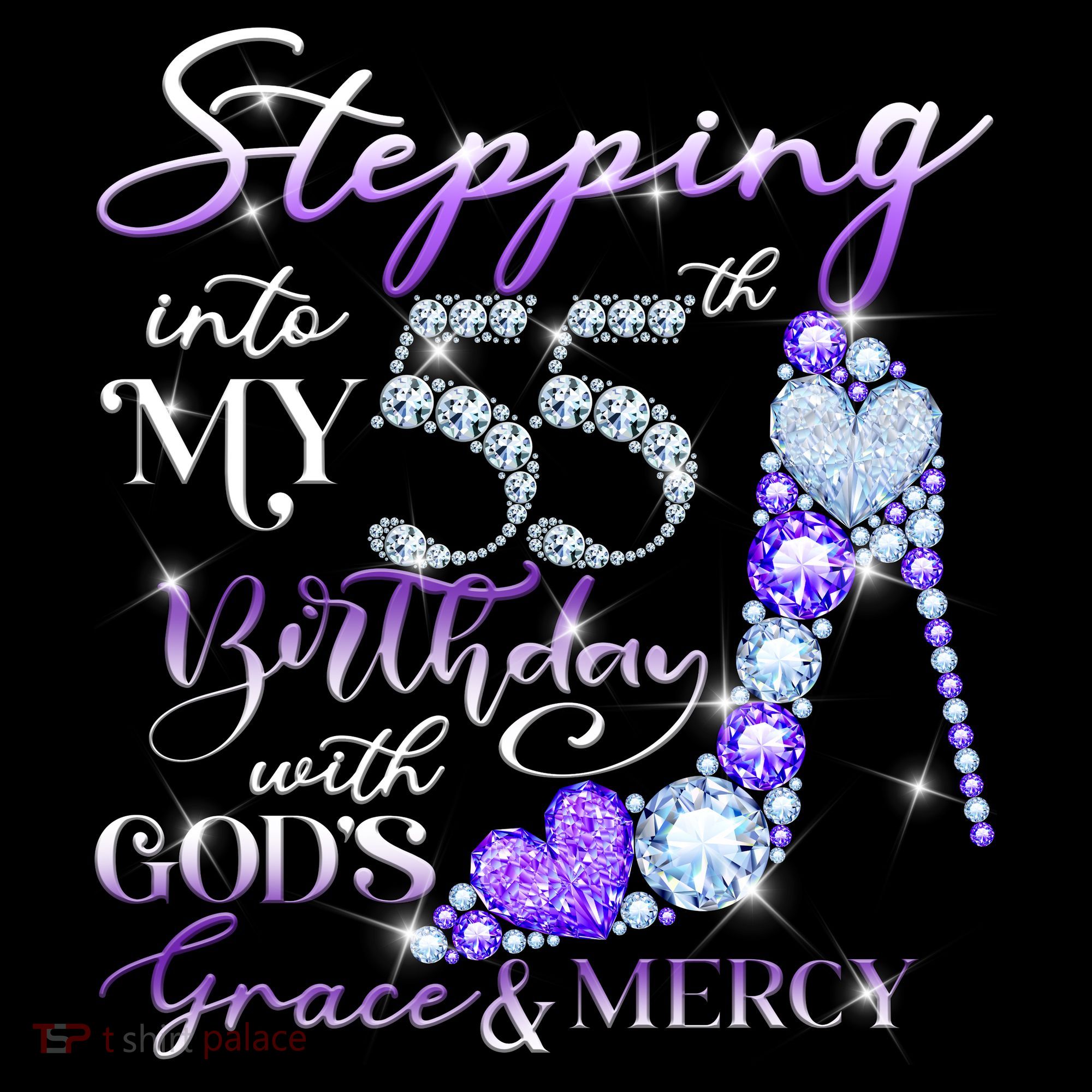 Stepping into my 55th birthday with God's grace & Mercy Mousepad