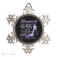 Stepping into my 55th birthday with God's grace & Mercy Ornament thumb 0