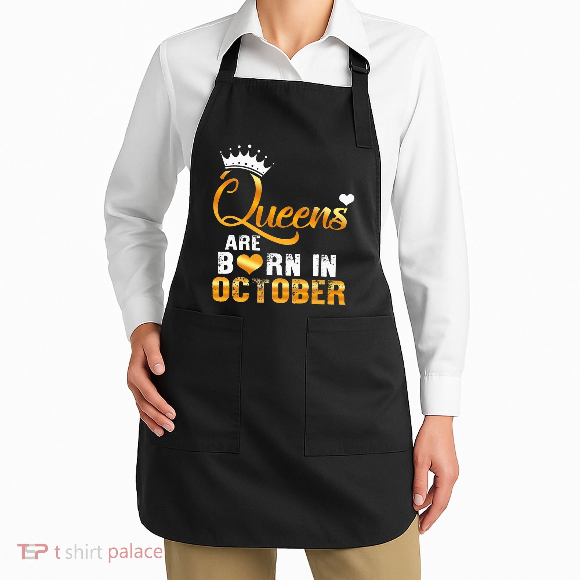 Stepping Into My October Birthday With Gods Grace And Mercy Apron