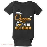 Stepping Into My October Birthday With Gods Grace And Mercy Baby Bodysuit thumb 0