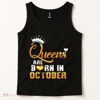 Stepping Into My October Birthday With Gods Grace And Mercy Tank Top thumb 2