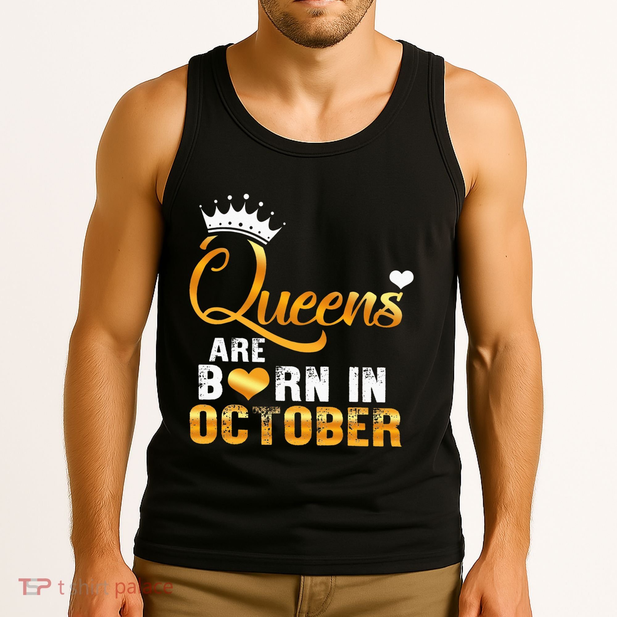 Stepping Into My October Birthday With Gods Grace And Mercy Tank Top