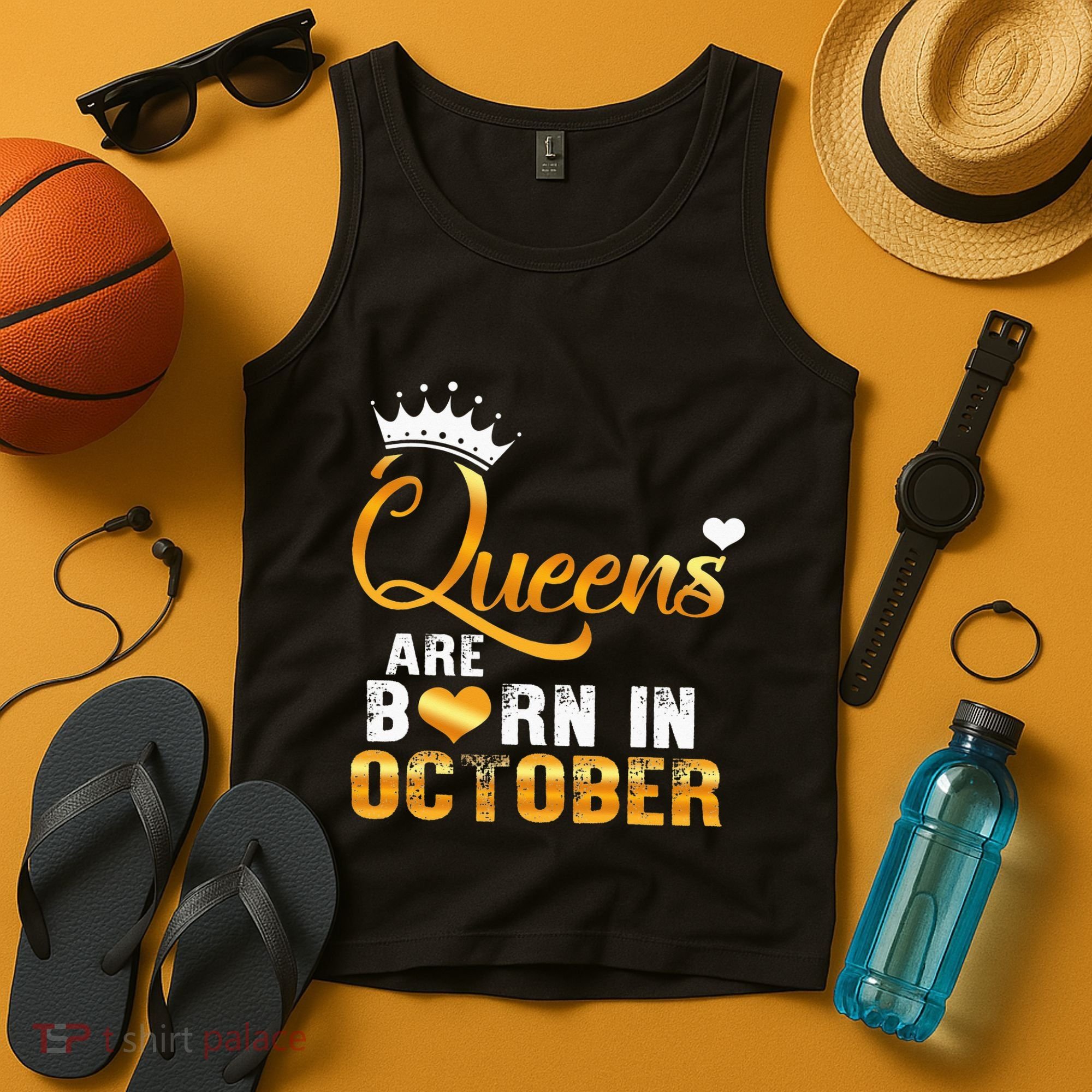 Stepping Into My October Birthday With Gods Grace And Mercy Tank Top