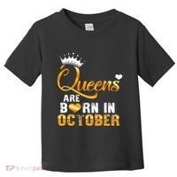 Stepping Into My October Birthday With Gods Grace And Mercy Toddler T-Shirt thumb 0