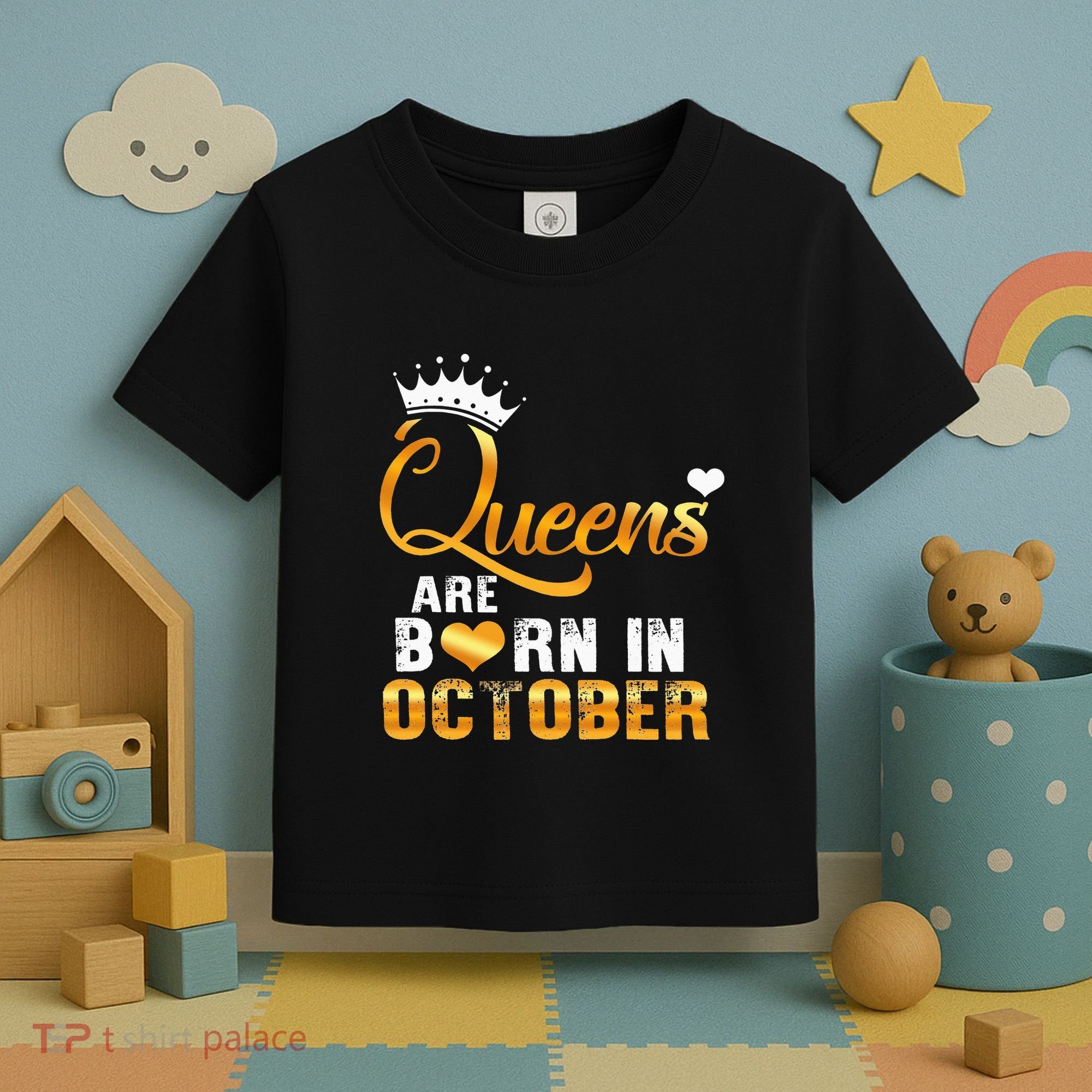 Stepping Into My October Birthday With Gods Grace And Mercy Toddler T-Shirt