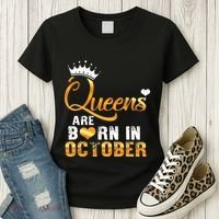 Stepping Into My October Birthday With Gods Grace And Mercy Women's T-Shirt thumb 3