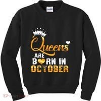 Stepping Into My October Birthday With Gods Grace And Mercy Kids Sweatshirt thumb 0