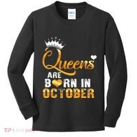 Stepping Into My October Birthday With Gods Grace And Mercy Kids Long Sleeve Shirt thumb 0