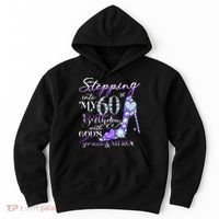 Stepping into my 60th birthday with God's grace & Mercy Hoodie thumb 0