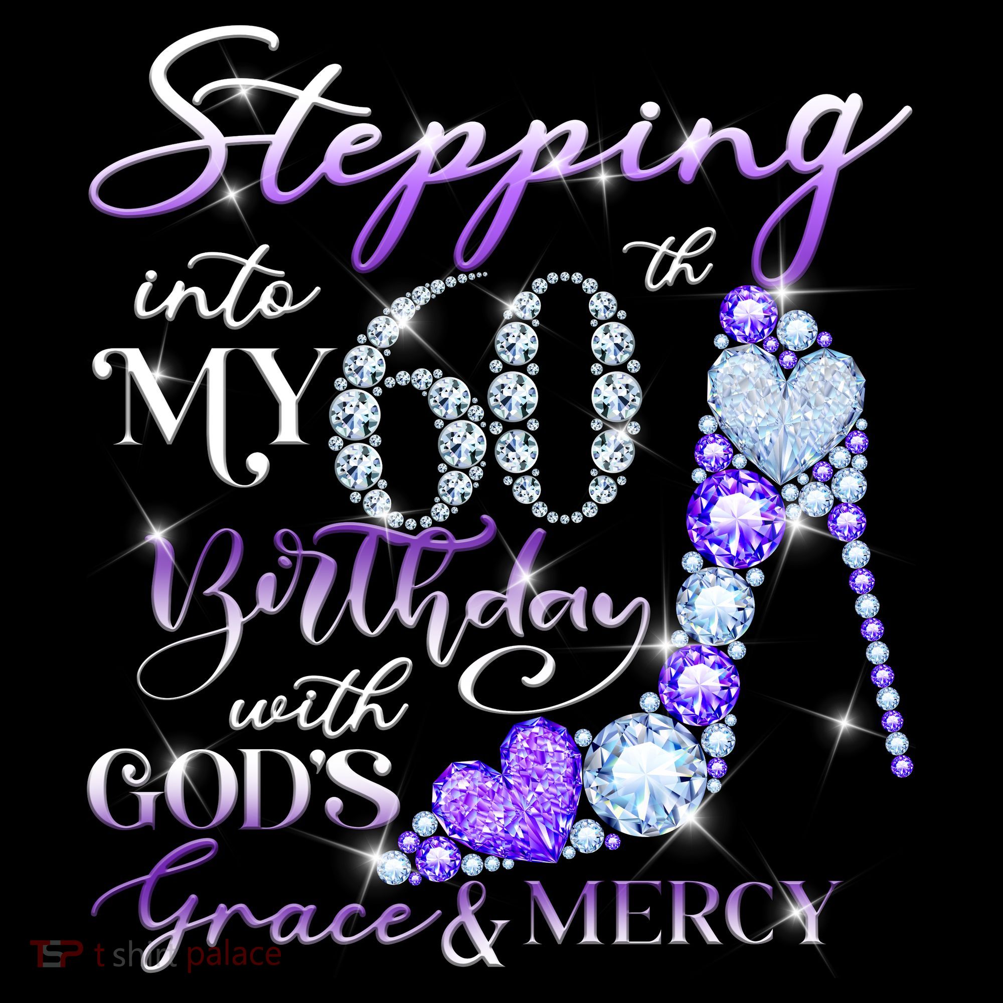 Stepping into my 60th birthday with God's grace & Mercy Sweatshirt