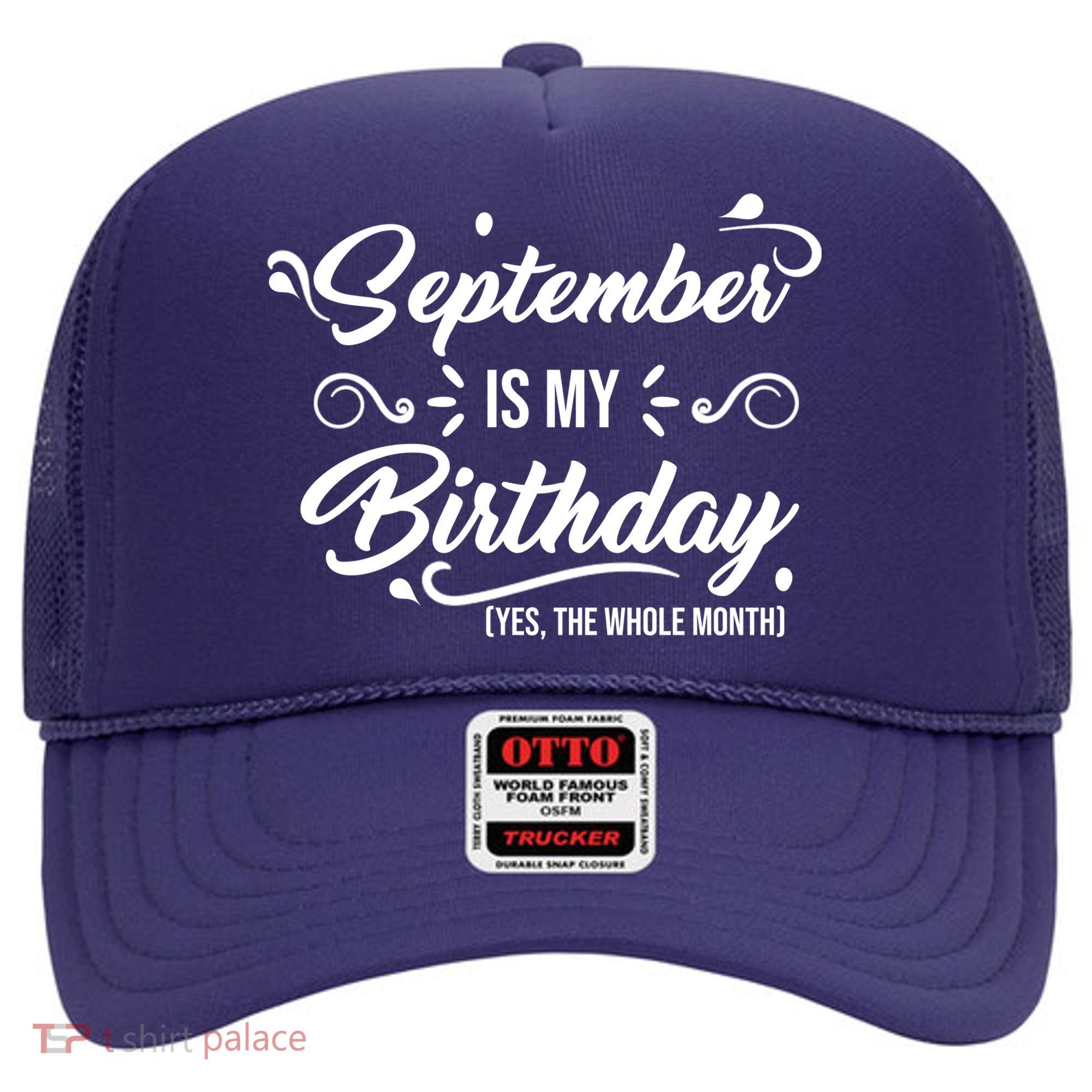 September Is My Birthday Yes The Whole Month Birthday Hat