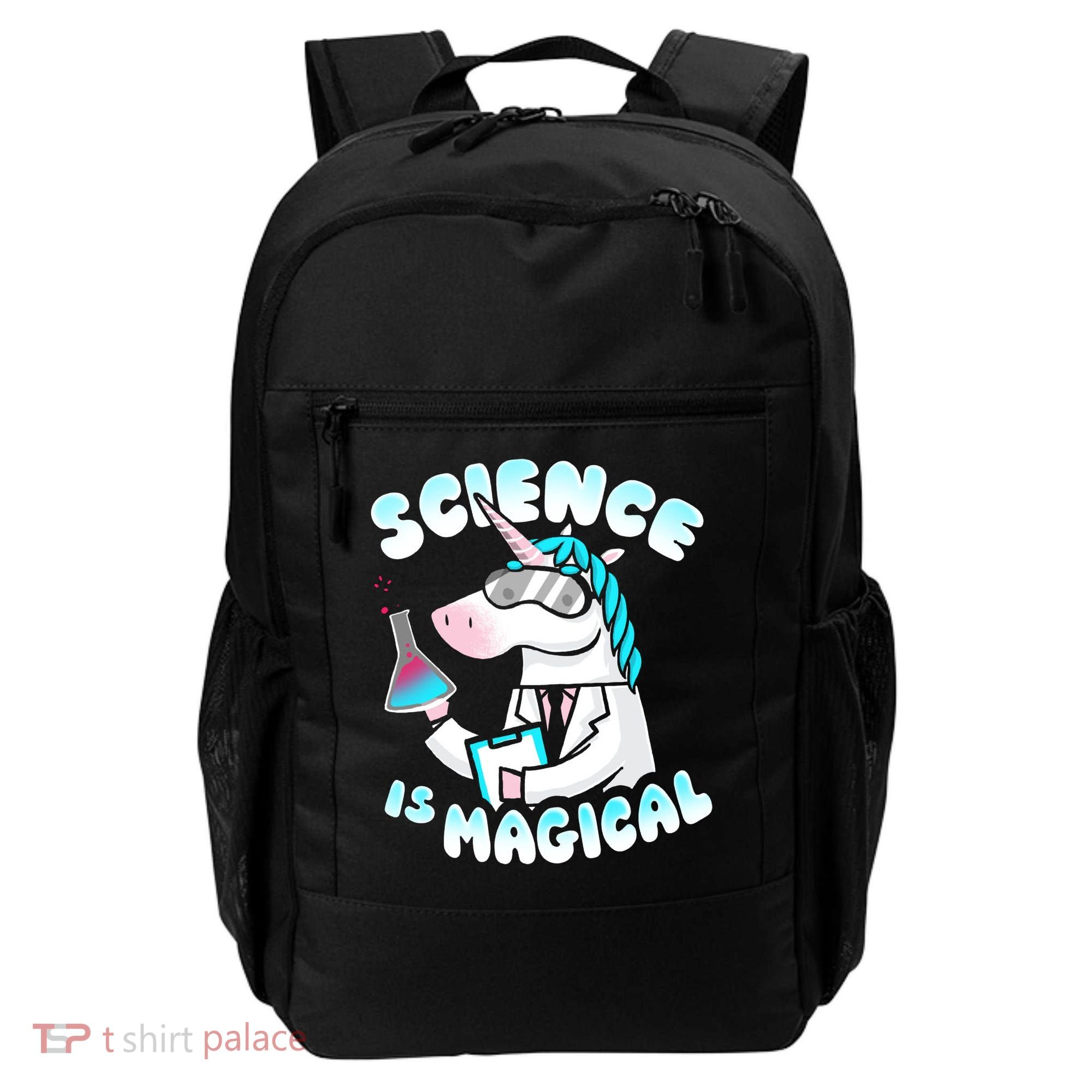 Science Is Magical Lab Unicorn Funny Backpack
