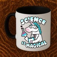 Science Is Magical Lab Unicorn Funny Coffee Mug thumb 2