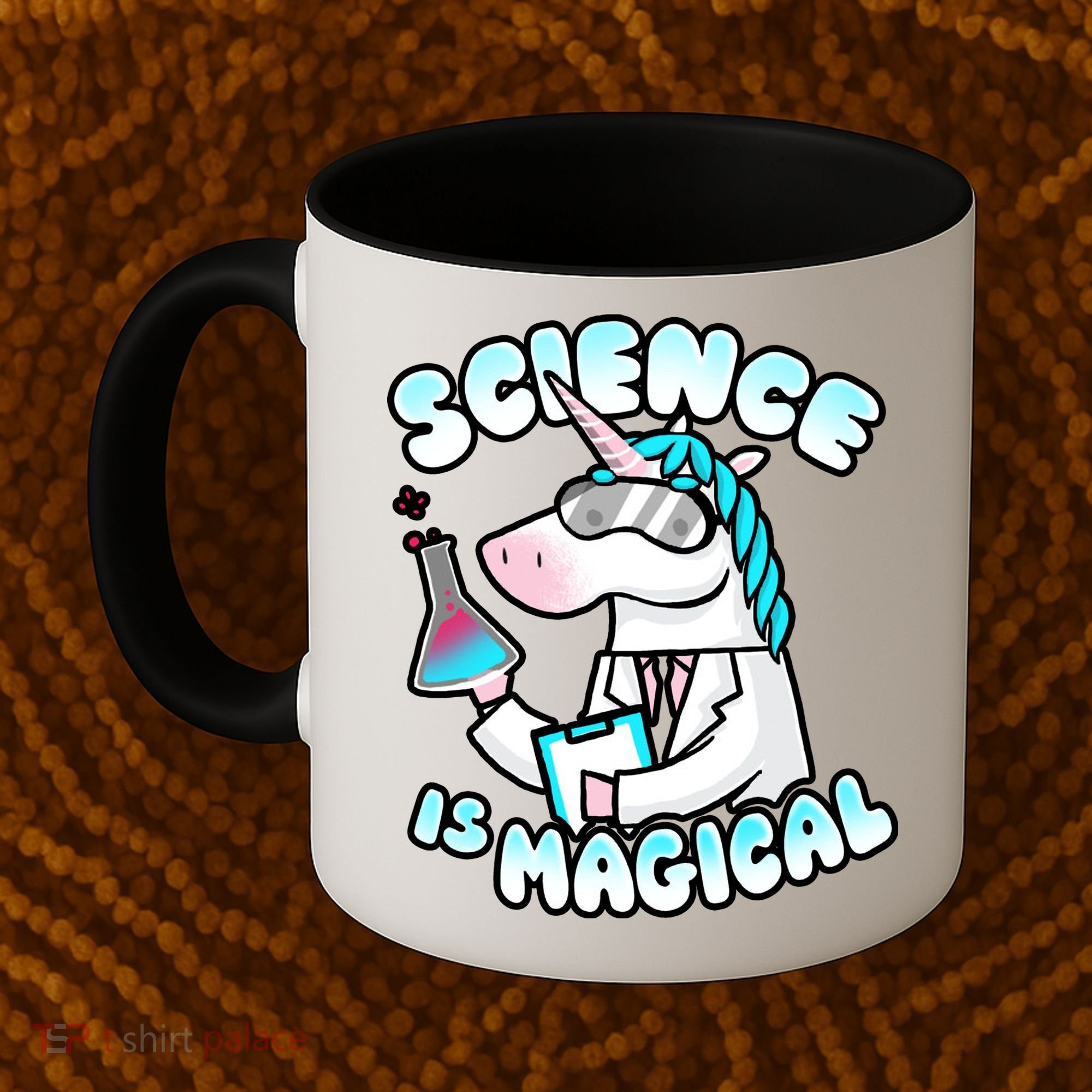 Science Is Magical Lab Unicorn Funny Coffee Mug