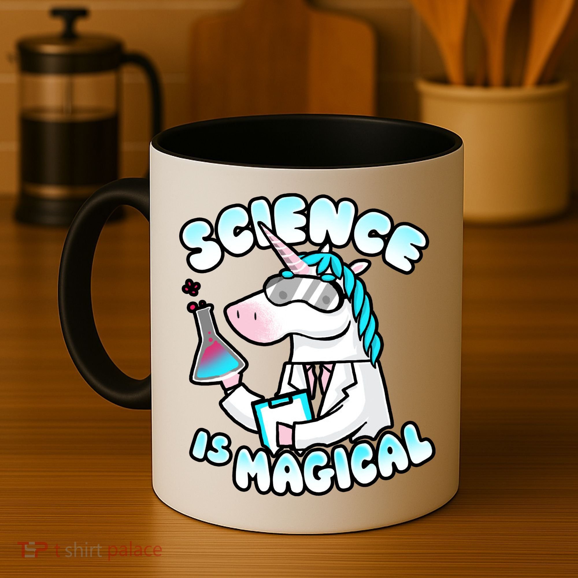 Science Is Magical Lab Unicorn Funny Coffee Mug
