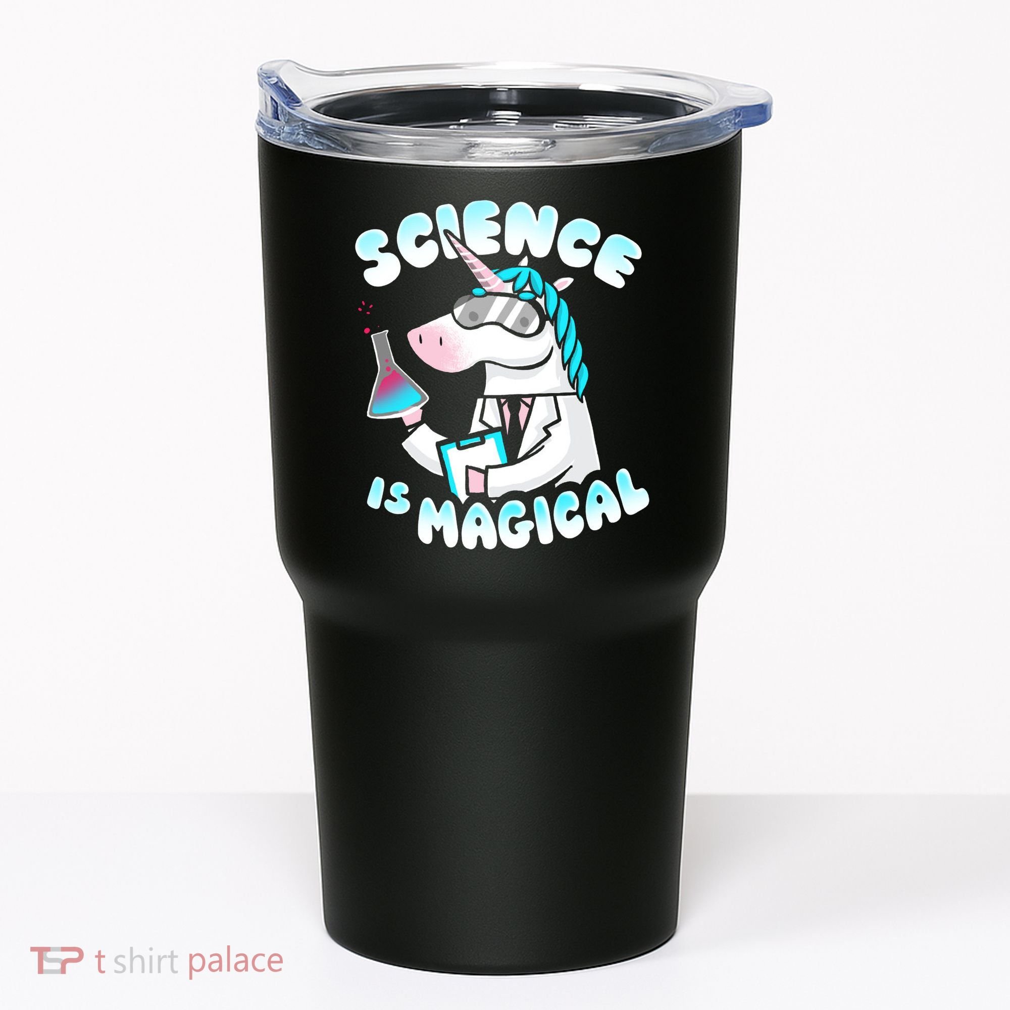 Science Is Magical Lab Unicorn Funny Tumbler