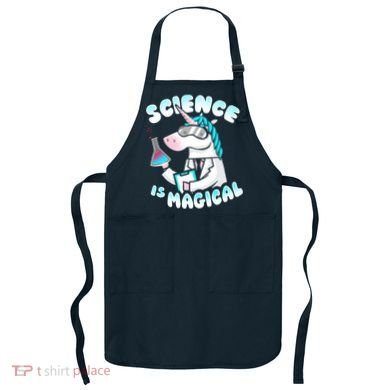 Science Is Magical Lab Unicorn Funny Apron
