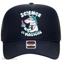 Science Is Magical Lab Unicorn Funny Hat thumb 0