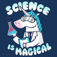 Science Is Magical Lab Unicorn Funny Women's Long Sleeve Shirt thumb 2