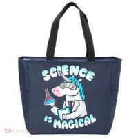 Science Is Magical Lab Unicorn Funny Tote Bag thumb 0