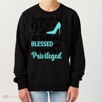 Stepping Into My 95th Birthday 95 Year Old It'S My 95th Bday Women's Sweatshirt thumb 0