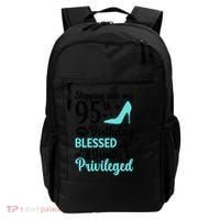 Stepping Into My 95th Birthday 95 Year Old It'S My 95th Bday Backpack thumb 0